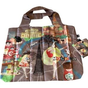 4/$20 Foldable nylon shopping bag